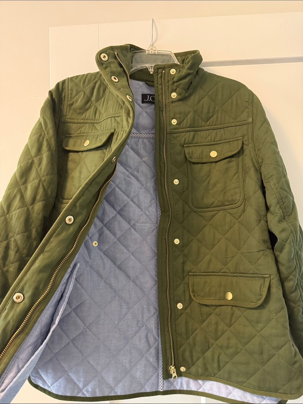 Women’s J Crew Spring/Fall Quilted Jacket - Picture 3 of 8